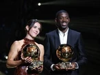 Paris Saint-Germain’s Dembele, Barcelona’s Bonmati win Ballon d’Or awards