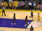 Sex toy thrown onto court during WNBA game hits star player