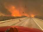 Wildfire grows into 2nd-largest in Texas history, briefly shuts down nuclear weapons facility