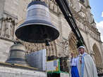 Bells are back at Notre Dame Cathedral in Paris. They’ll ring for post-fire reopening