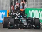 George Russell on pole for Singapore Grand Prix as Verstappen beats McLarens