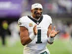 NFL ROUNDUP: Hurts throws for 3 TDs as Eagles bounce back against Vikings