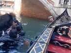 Gondola in Venice capsizes after tourists refused to stop taking selfies