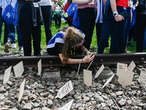 Yearly memorial march at Auschwitz overshadowed by Israel-Hamas war