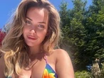 Paige Spiranac goes viral with stunning swimsuit photos: 'Sunshine and tan lines'