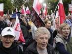 Thousands attend an anti-government rally organized by Poland’s main opposition party