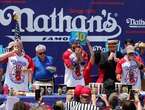 Nathan’s hot dog eating competitor accused of cheating