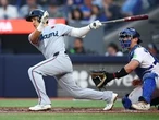 Blue Jays rookie Trey Yesavage robbed by his own teammate in blowout loss
