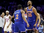 Knicks sweep 76ers to head back to East finals, Timberwolves even series with Spurs