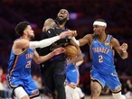 Shai and Thunder hold off Lakers and LeBron in Game 4 for series sweep