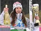 Canada’s Abigail Strate wins ski jump bronze medal at World Cup in Austria