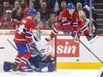 Maple Leaf offence shut down by Samuel Montembeault and the Montreal Canadiens in season opener