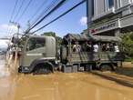 Central Thailand braces for inundation as rain stops in flooded Chiang Mai