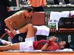 Novak Djokovic withdraws from the French Open with an injured right knee