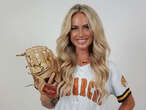 'World's hottest pro softball player' causes stir after blasting clay pigeons in skimpy outfit