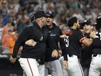 Benches clear in the 9th inning as the Yankees top the Orioles in a matchup of slumping contenders