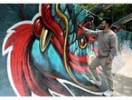 Sarajevo street art marks out brighter future