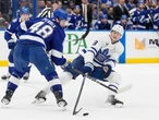 Maple Leafs re-sign forward Lorentz, but don't qualify Holmberg