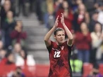 Christine Sinclair calls time on international career in emotional farewell game