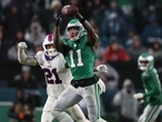 Eagles agree to three-year, $96 million extension with WR AJ Brown, AP source says
