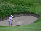 Mackenzie Hughes teaches how to get the ball out of links bunkers