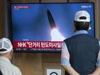 North Korea test-fires suspected missiles a day after US and South Korea conduct a fighter jet drill