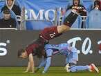 New York City FC holds on to defeat Toronto FC in ill-tempered match