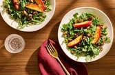 This fall arugula salad piles on sweet apples and smoky, toasted nuts