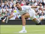 Novak Djokovic grinds out victory over wild card Fearnley at Wimbledon