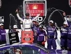 Denny Hamlin wins at Michigan for his 3rd NASCAR Cup Series victory of the season