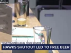 A bar offered free beers until Iowa scored. Then the team got shut out
