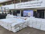 Thai police seize record haul of 50 million meth tablets near border with Myanmar