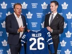 Leafs' John Chayka, Jim Hiller drill down on Matthew Knies, Morgan Rielly trade speculation