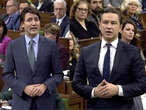 CAUGHT ON CAMERA: Poilievre pushes Trudeau on ArriveCan, PM claims conspiracy theories