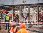 2 workers die after part of a bridge being built over a Dutch canal collapses