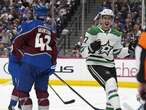 Johnston scores twice, Stars push Avs to brink of elimination with 5-1 win