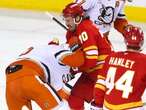 ‘How do you not cheer for him?’ Ryan Lomberg has admiration of Flames’ all-time toughies