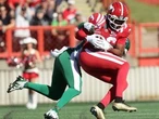 Big second half spurs Stampeders to win over Roughriders