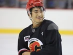 All eyes are on Zayne Parekh at Day 1 of Calgary Flames training camp