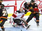 Flames comeback bid stalls in matinee loss to Devils