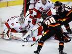 Flames offence comes alive in the third in comeback win over Hurricanes