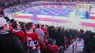 Canadiens fans restrain from booing U.S. national anthem