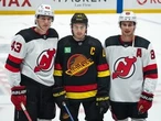 Devils 6, Canucks 5: Third-period rally foiled in final minute of Hughes siblings showdown