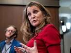 Freeland confident Liberal government is 'very aligned' with Trump team on China