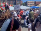 Terry Newman: Keffiyeh-draped anti-Israel protesters target Jews at Saint John festival