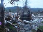 'An awful smell, sickening': A Jasper resident returns to what is left of his home