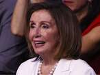 Nancy Pelosi's response when asked why no Palestinian on DNC dais