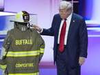 The misspelling on Comperatore's jacket was not Trump's doing