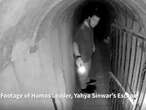 New video of Hamas leader hiding in terror tunnel released by IDF