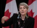 Rahim Mohamed: Mélanie Joly fails moral clarity test on Israel